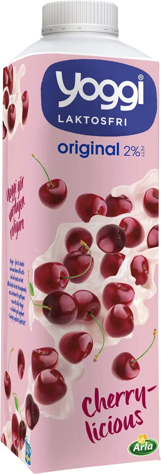 Original laktosfri yoghurt körsbär
