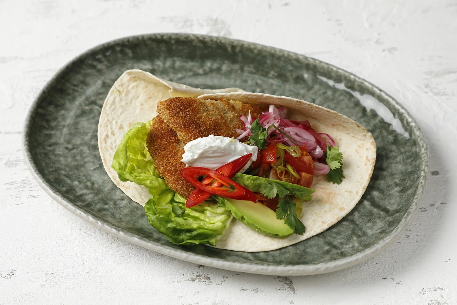 FLÄSKFÄRSSCHNITZEL PANERAD 90 g