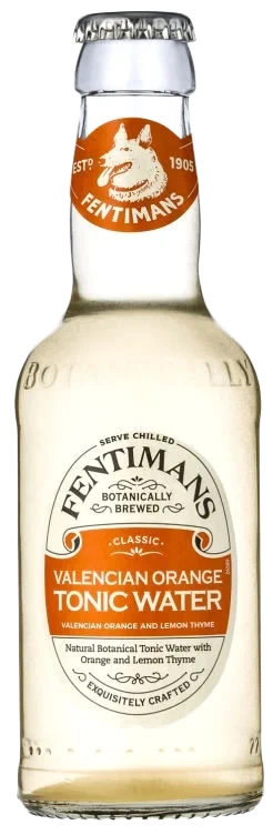 Fentimans Valencian Orange Tonic Water 0% 20cl