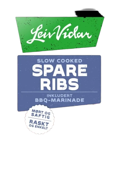 Spareribs 500g Leiv Vidar