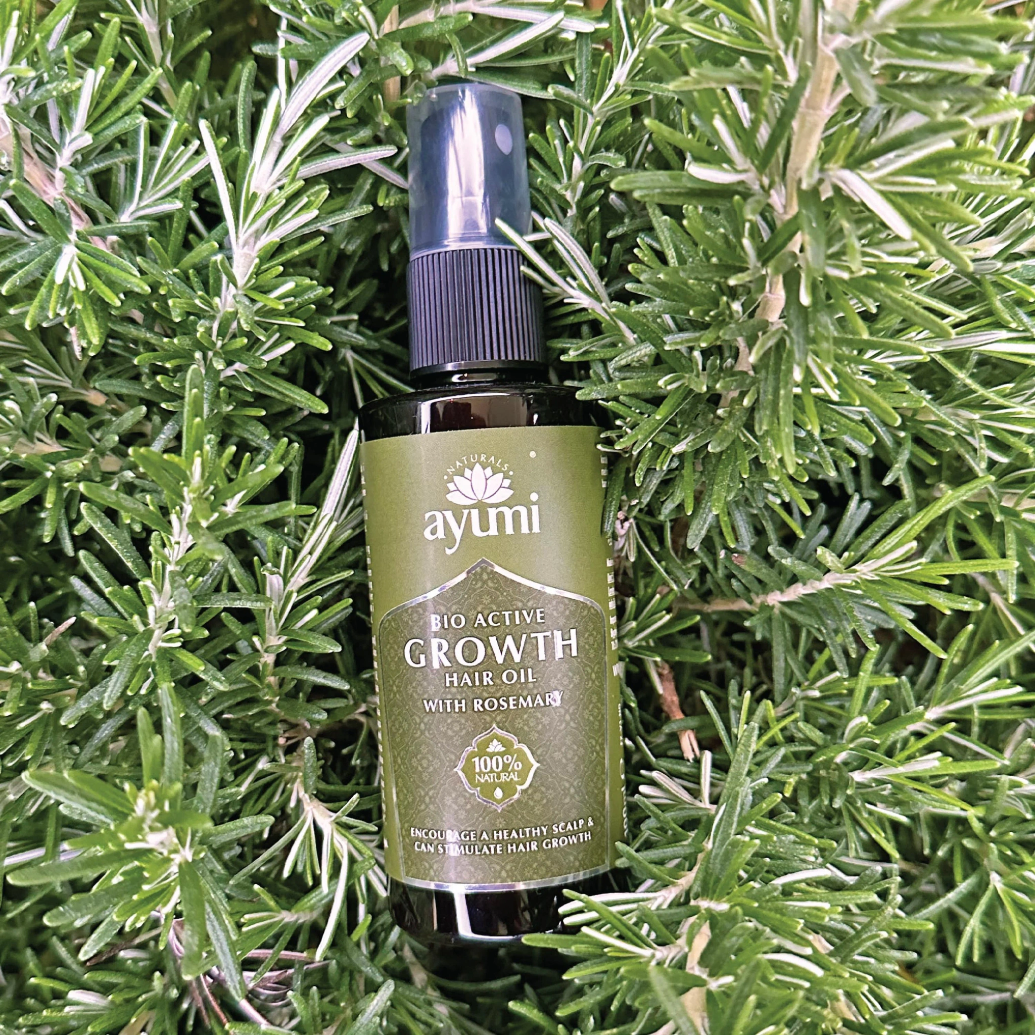 Ayumi Hair Growth Oil with Rosemary, 100 ml