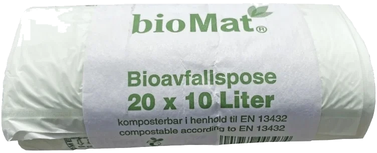 Avfallspose Bio Komposterbar 20x10l