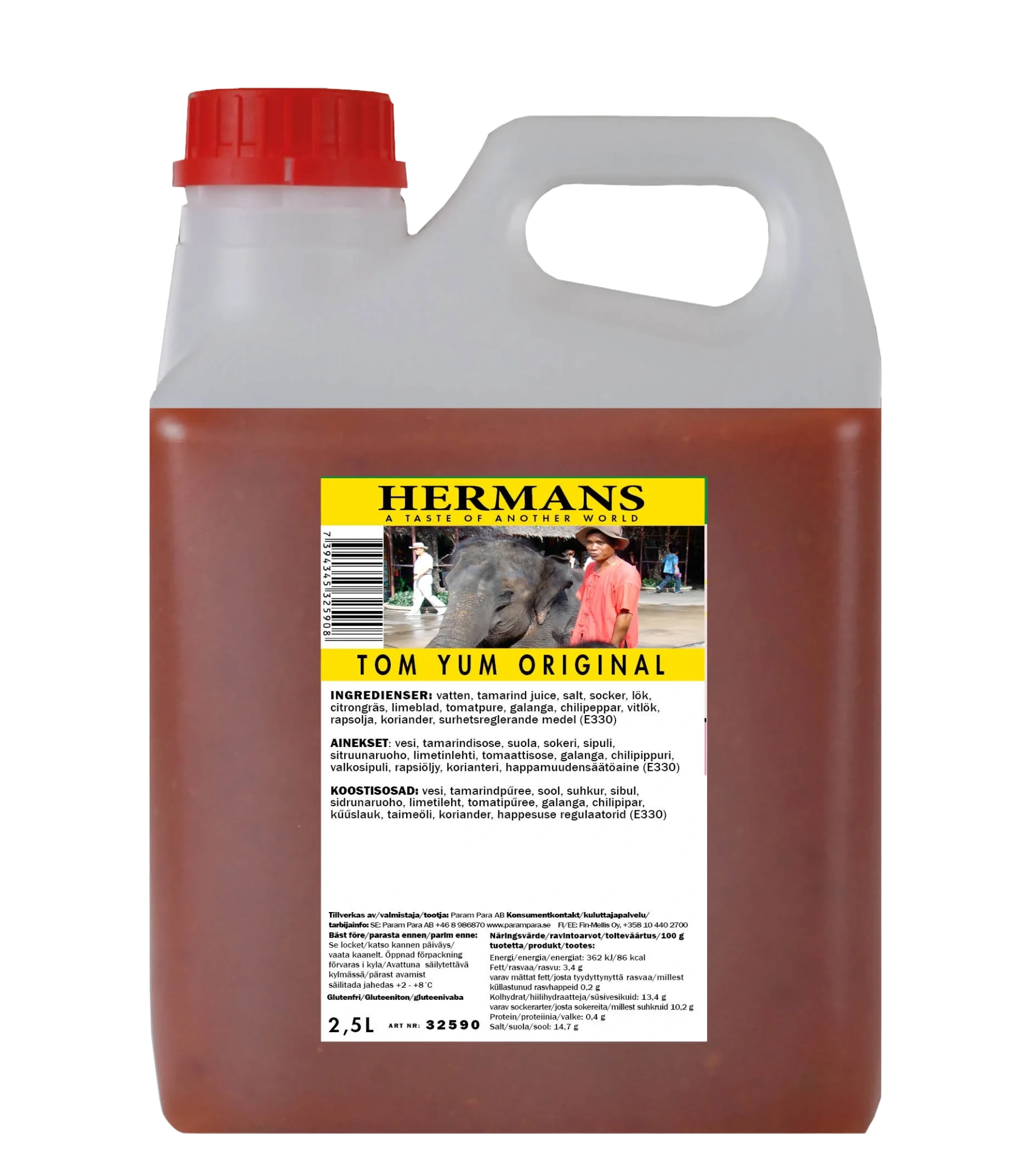 Tom Yum Original 2,5liter Kanne