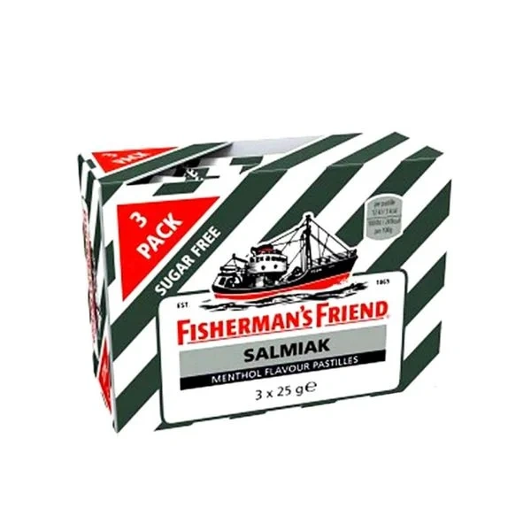 Fisherman's Friend Black Stripe 3-pk