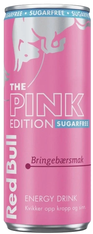 Red Bull Sukkerfri Pink Edition 250ml