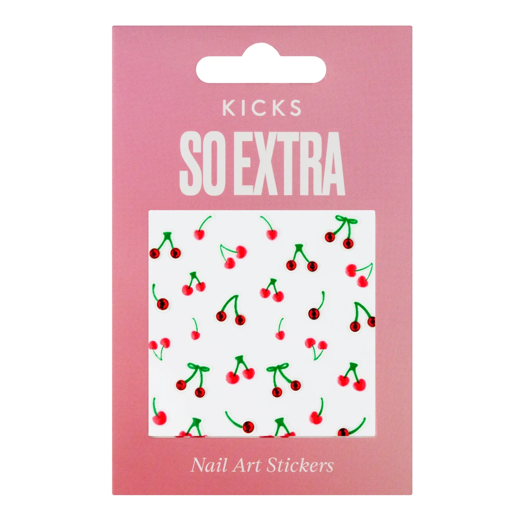 KICKS Beauty Nail Decor Stickers Cherry