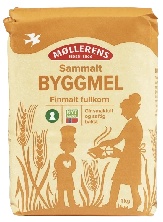 Byggmel Siktet 1kg Møllerens