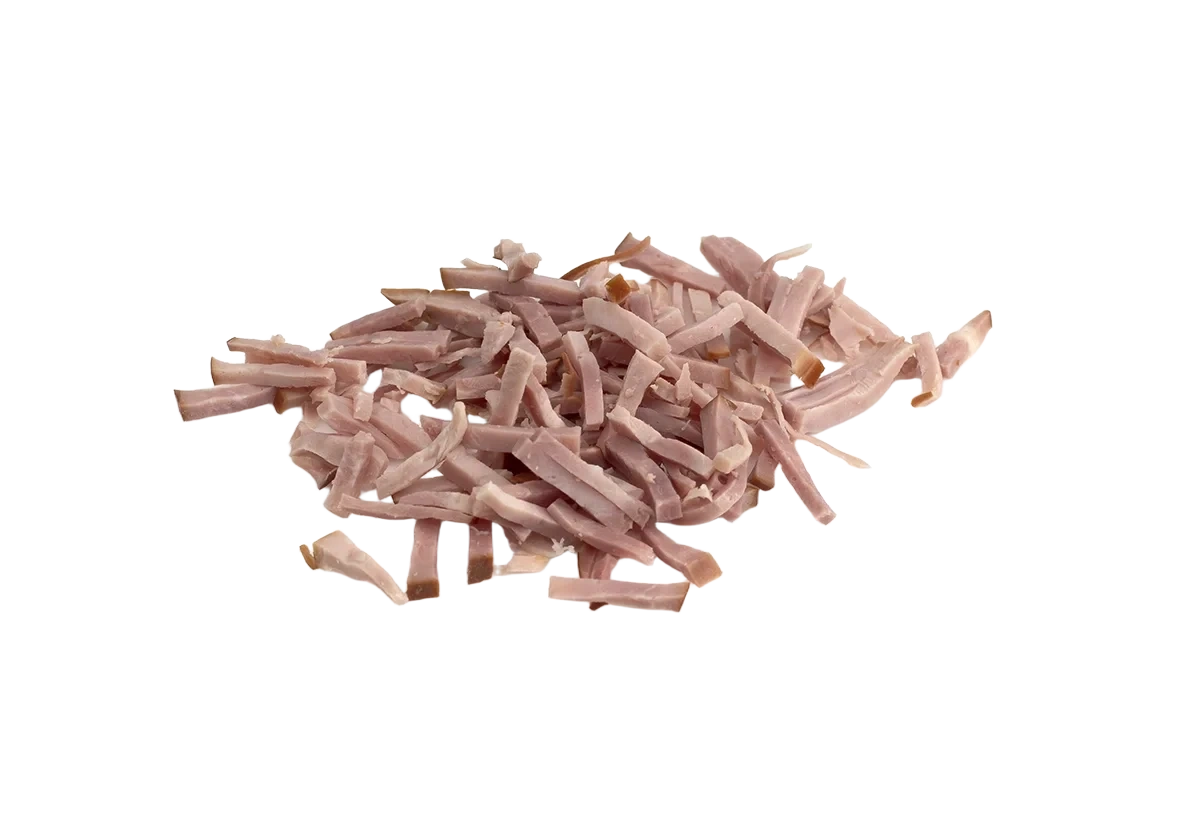 Kokt skinka strimlad