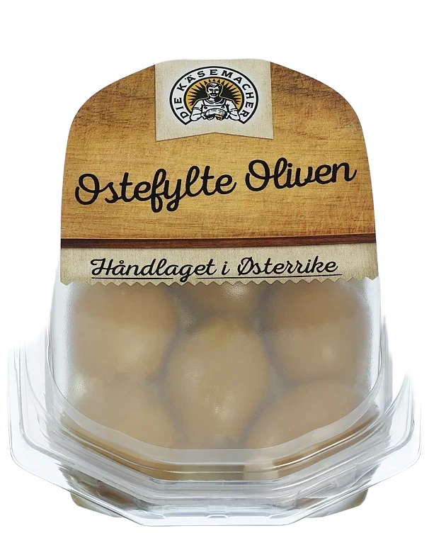 Ostefylt Oliven 140g Die Käsemacher