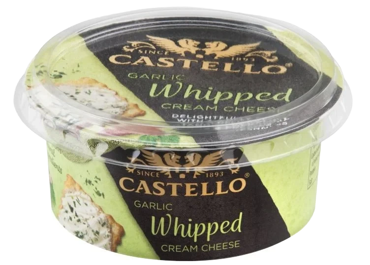 Castello Whipped Cream Cheese Garlic 125g