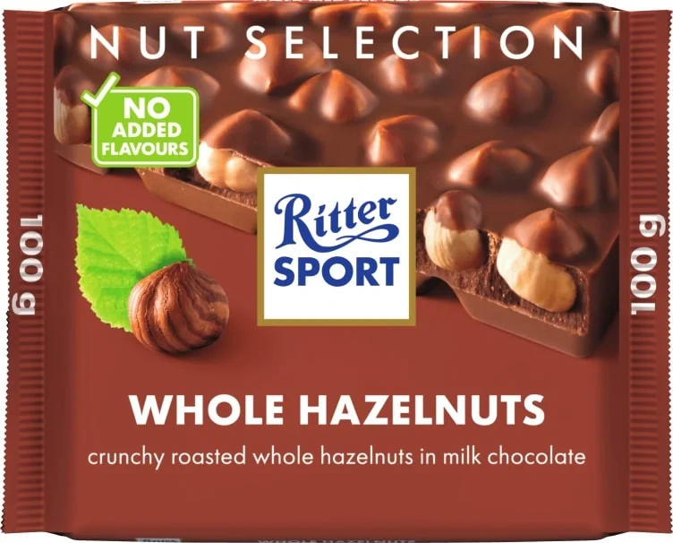 Ritter Sport Whole Hazelnut 100g