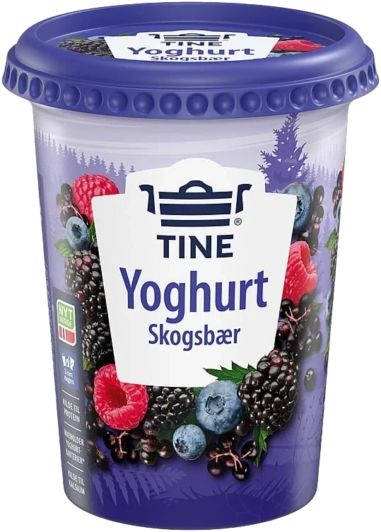 Yoghurt skogsbær 500g
