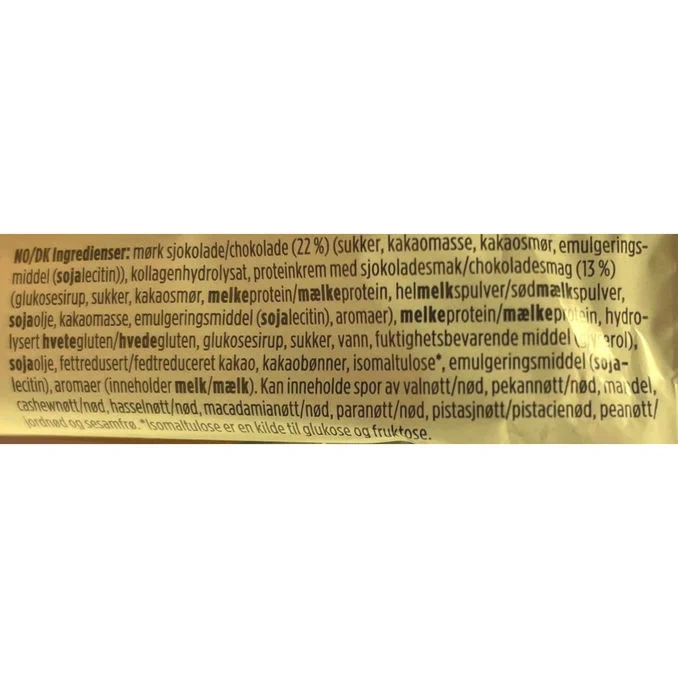 GAINOMAX Proteinbar Mörk Choklad