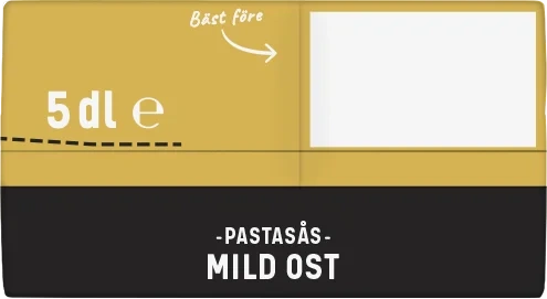 Pastasås mild ost