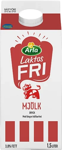 Laktosfri standardmjölkdryck 3.0%