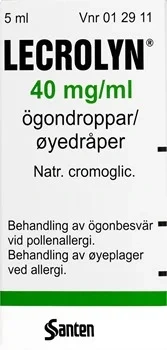 LECROLYN Ögondroppar flaska