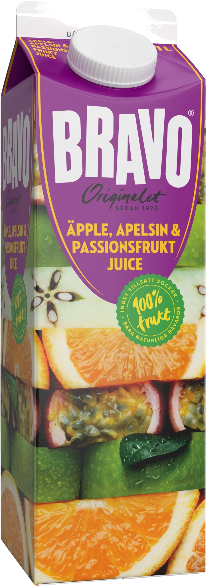 Juice Äpple/Apelsin/Passionsfrukt
