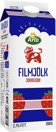 Filmjölk jordgubb 2.7%