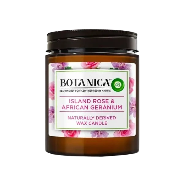 Botanica Duftlys - Island Rose & African Geranium