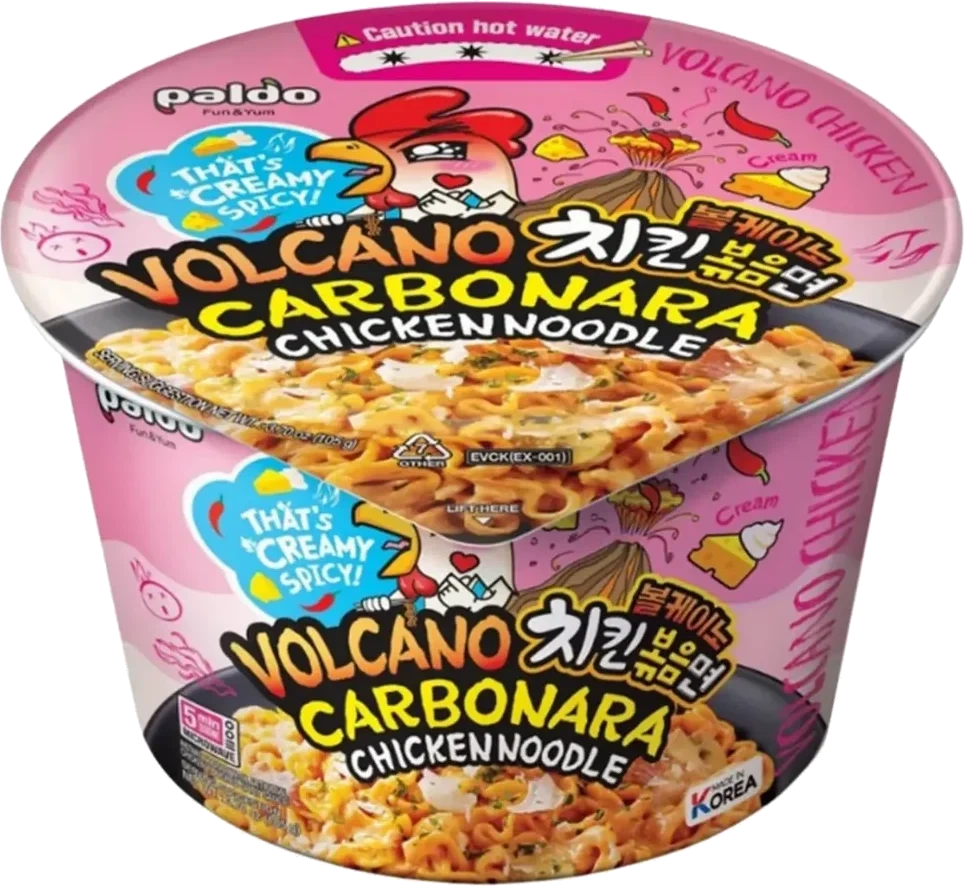 Paldo Volcano Carbonara Cup 105g