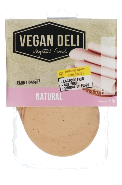Vegansk Pålegg Naturell 90g Vegan Deli