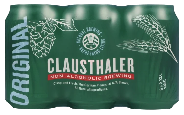 Clausthaler Original 0,33lx6 boks