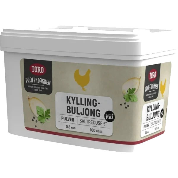 Toro Kyllingbuljong Saltred 800g