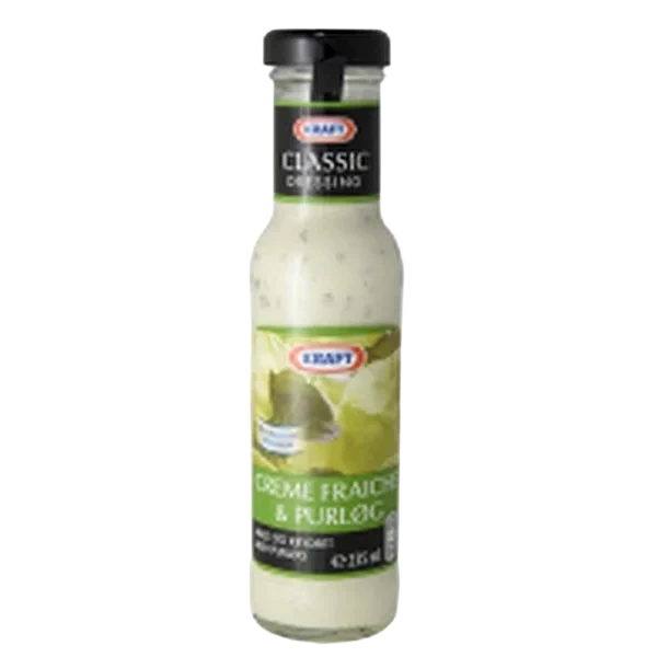 Dressing creme fraiche 235ml