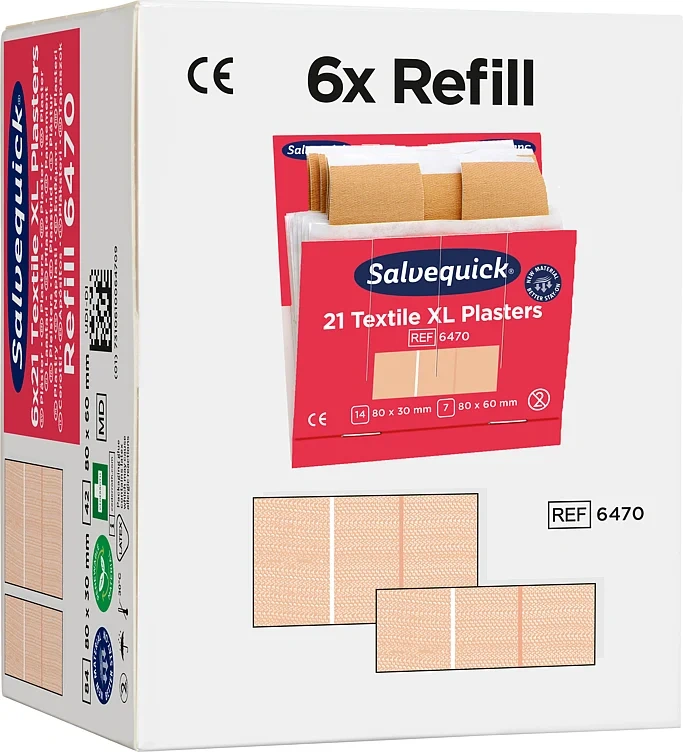 Xl Tekstilpl 6 Refill Salvequick