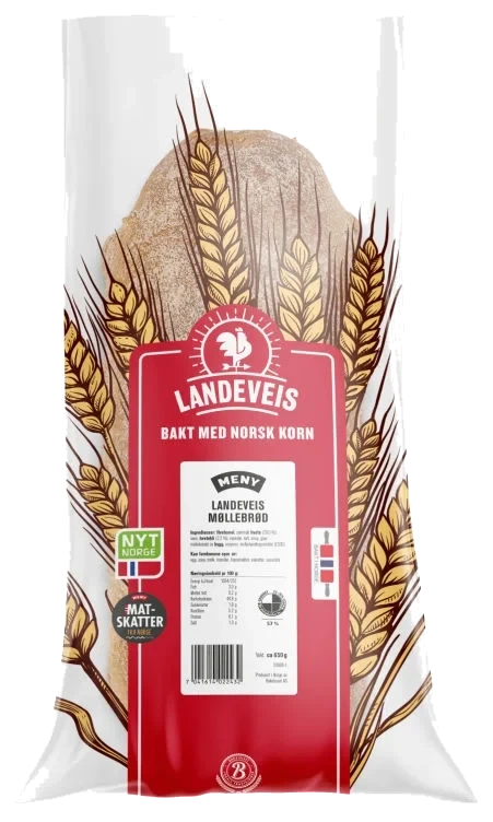 Møllebrød 650g Landeveis