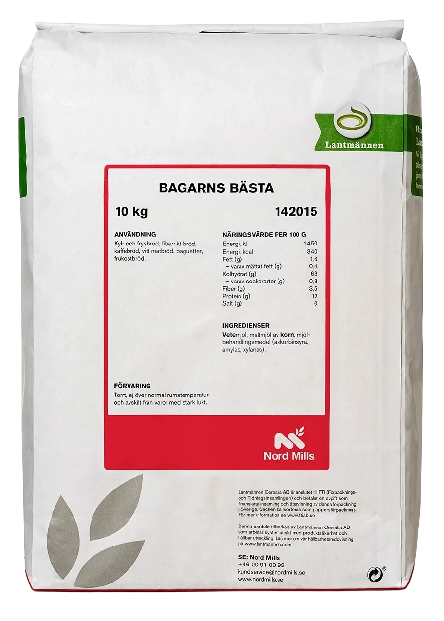 NordMills Vetemjöl Bagarens Bästa