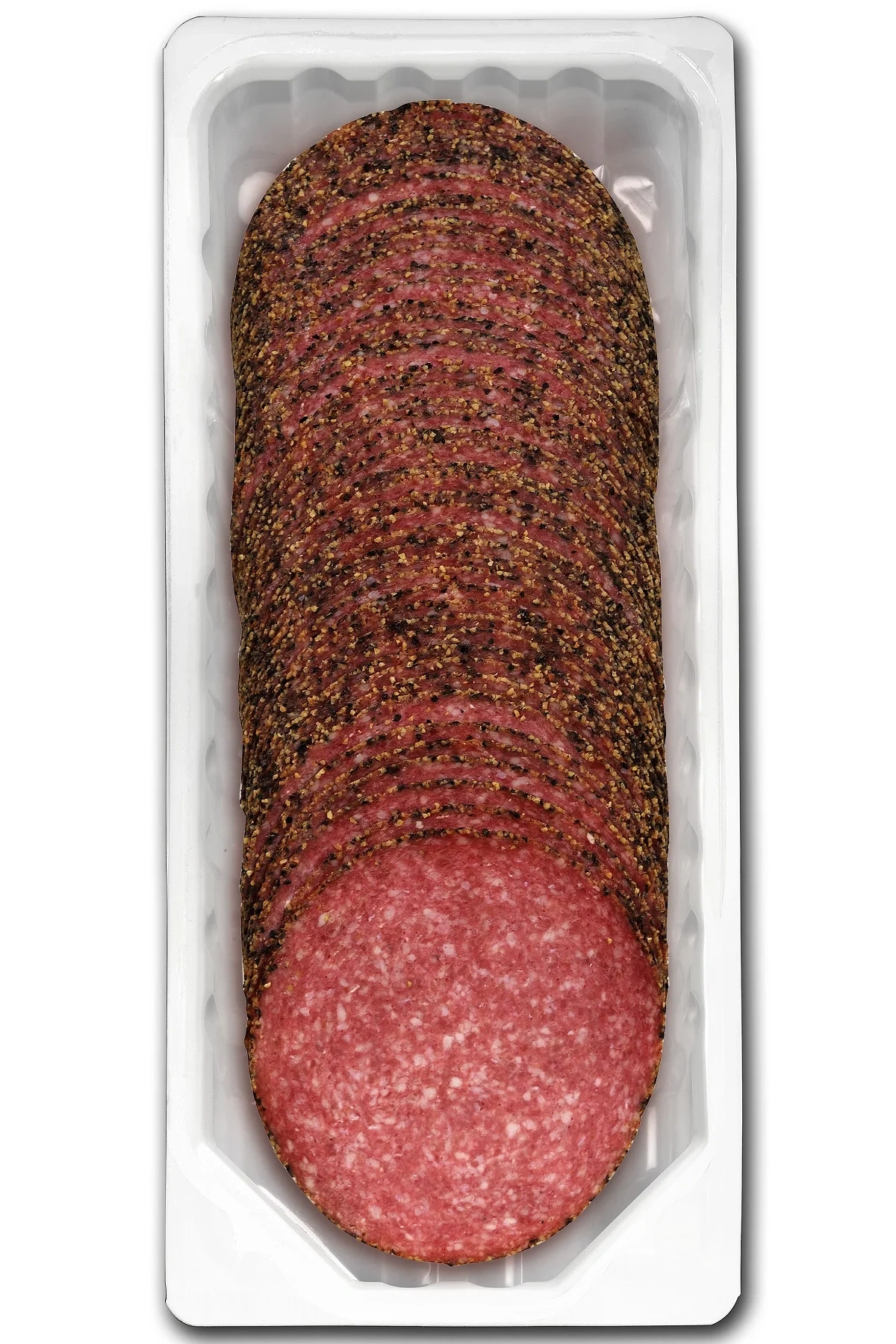 Pepparsalami skivad