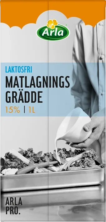 Laktosfri matlagningsgrädde 15%