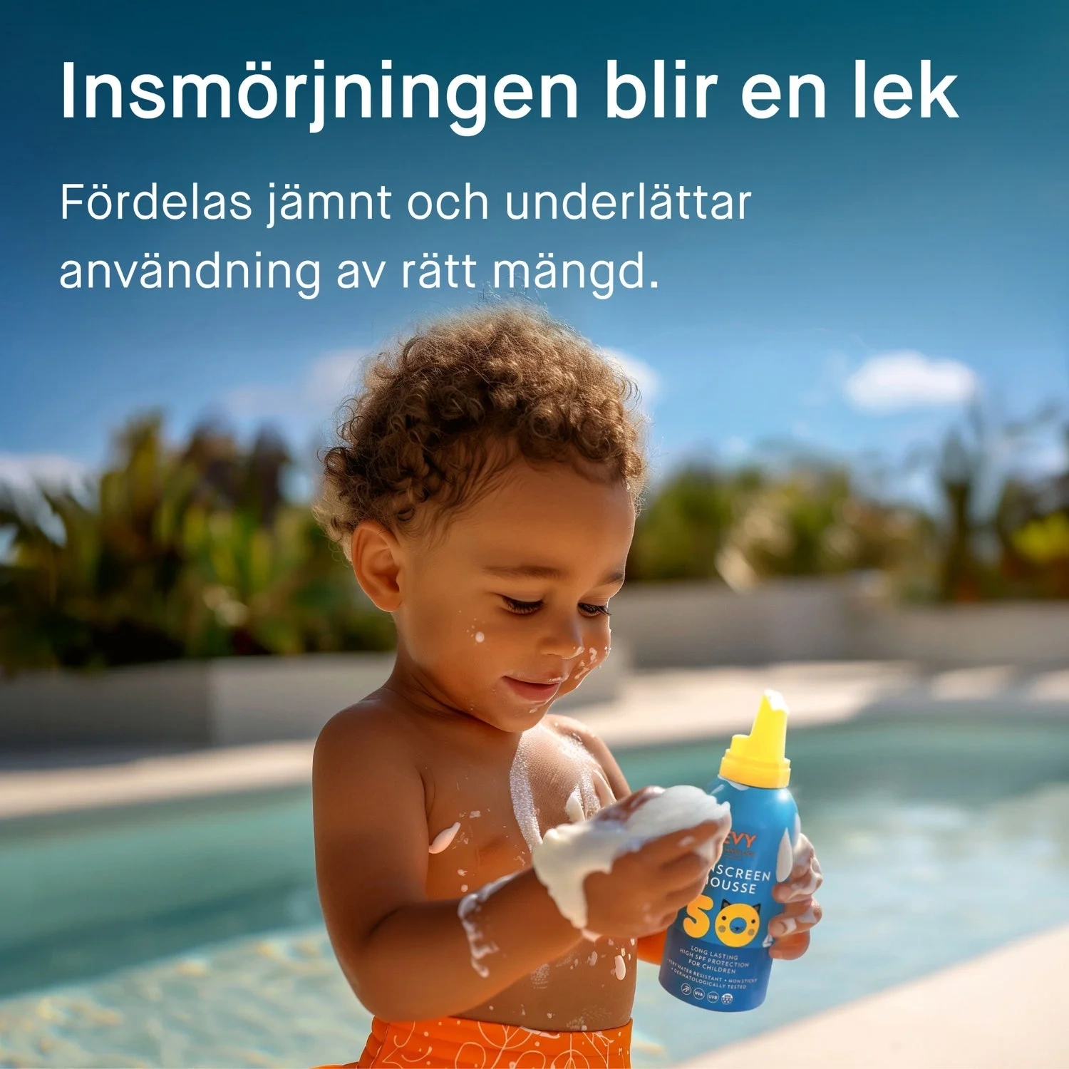 EVY Technology Sunscreen Mousse For Kids SPF50