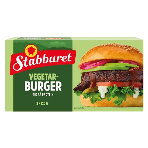 Stabburet Vegetar Burgere 2x120 g