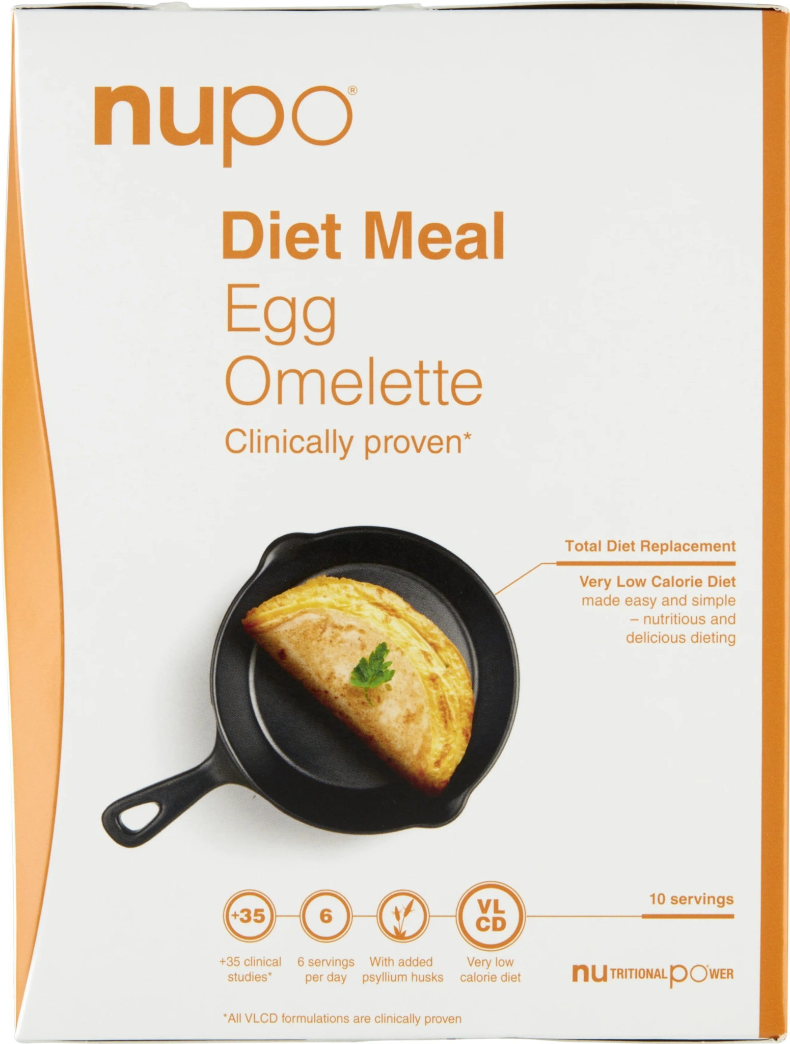 Nupo Diet Meal Egg Omelette