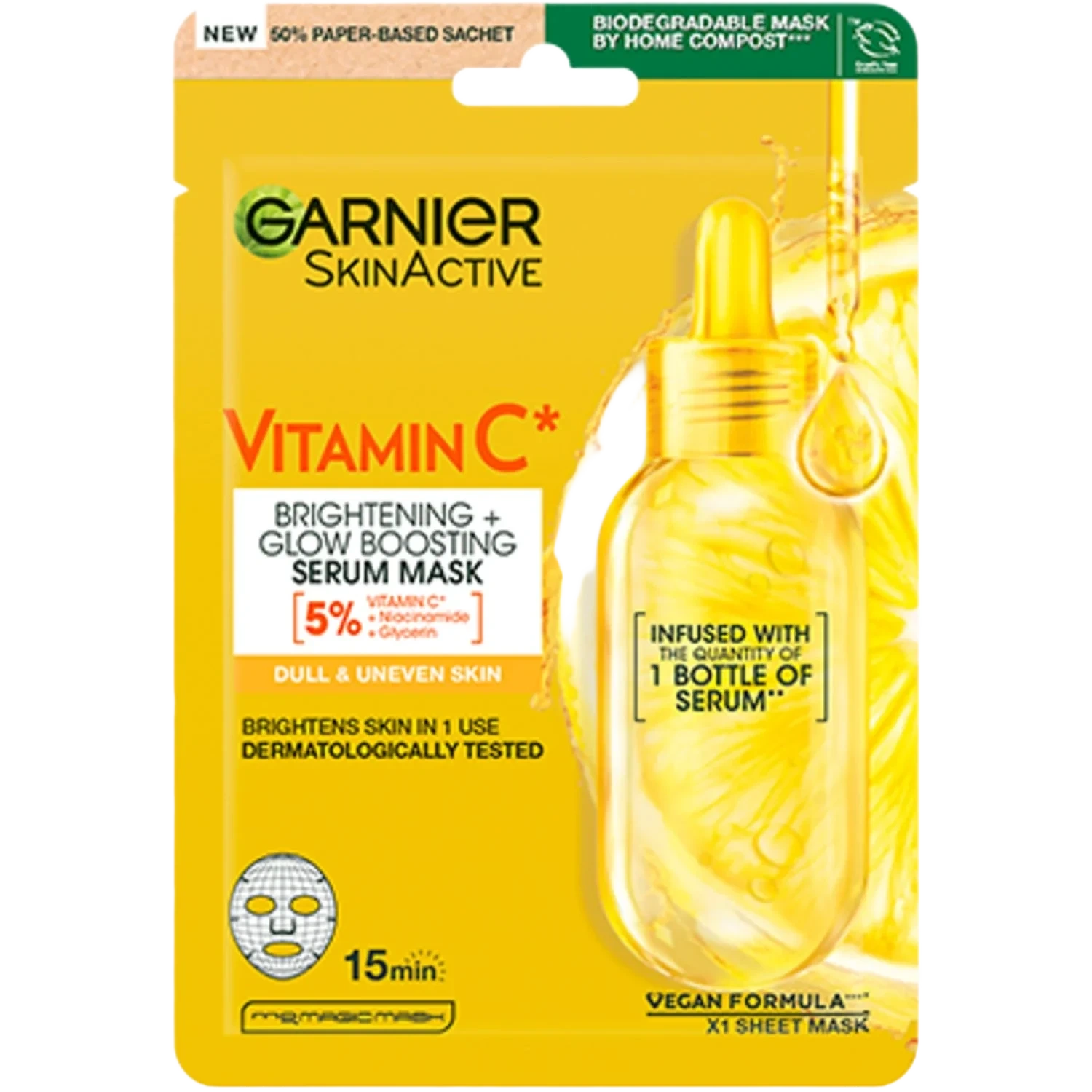 Garnier SkinActive Vitamin C Sheet Mask