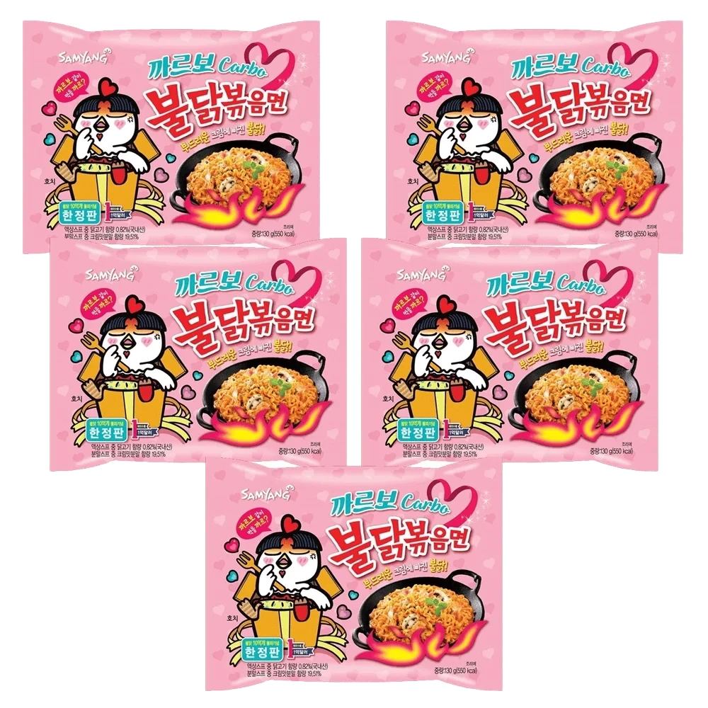 Samyang carbonara 5 stk