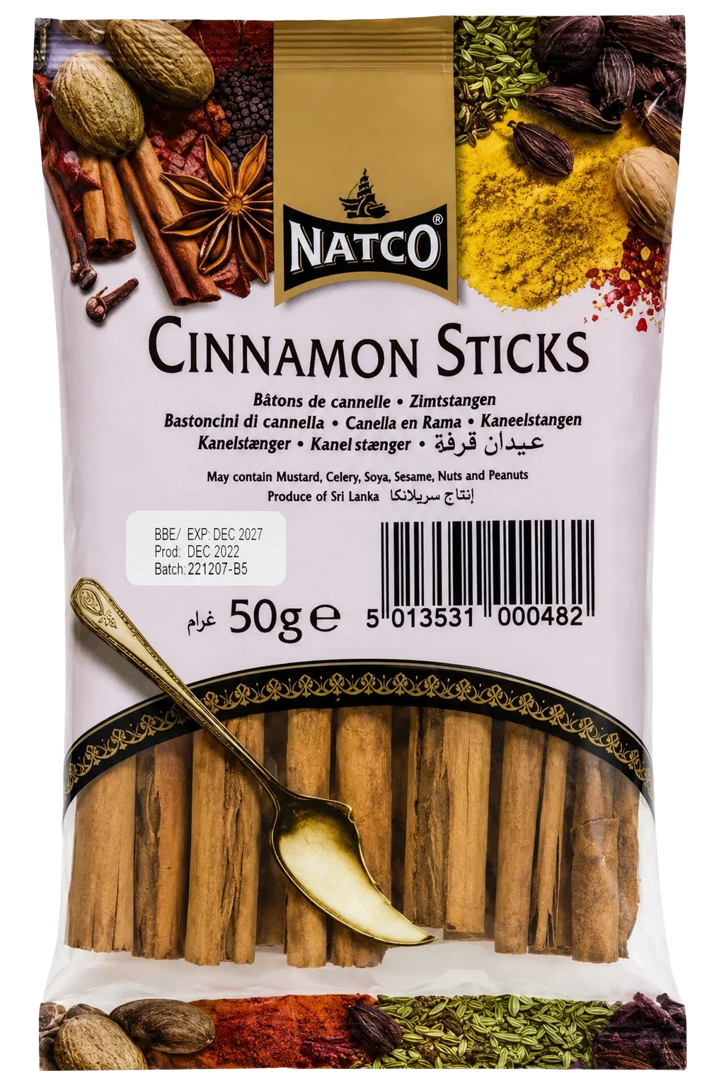 Natco Kanelstenger 45g