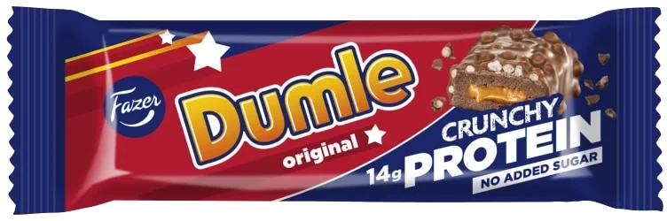 Fazer Dumle Crunchy Proteinbar Original 45g