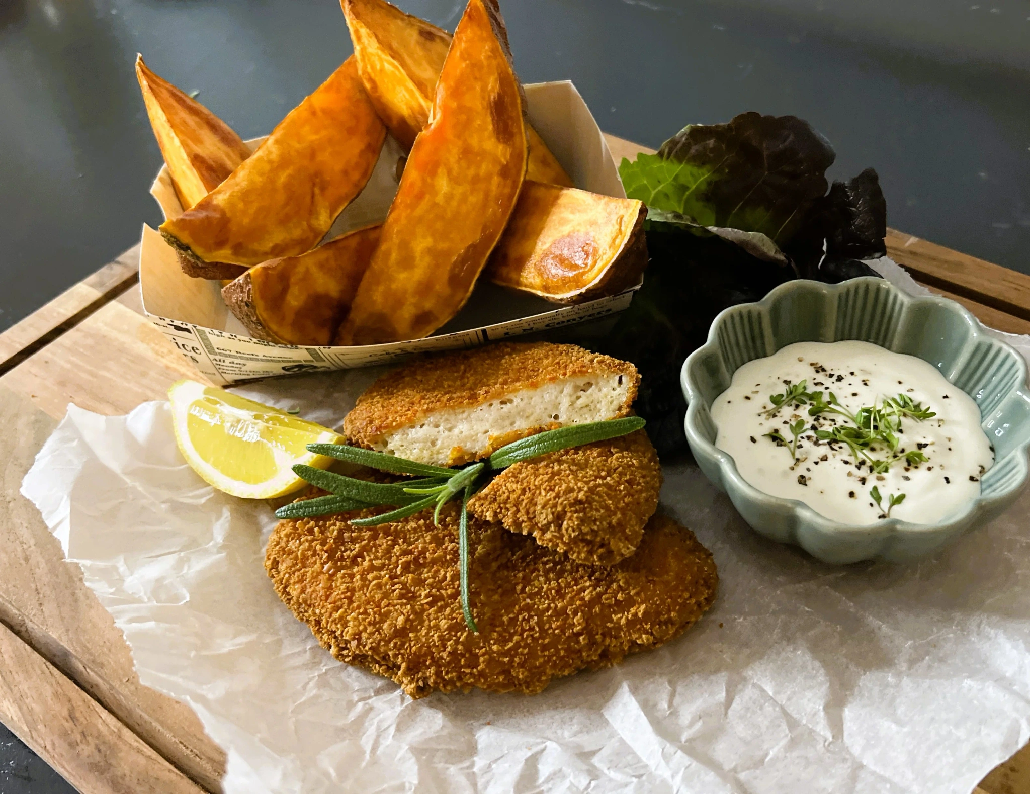 Kycklingschnitzel