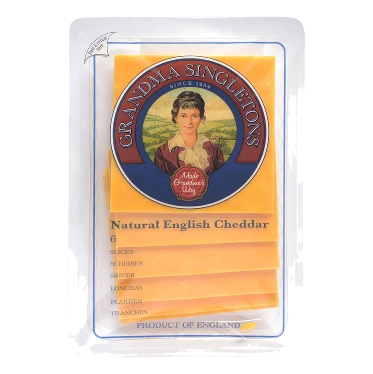 Cheddar engelsk skivet   150g