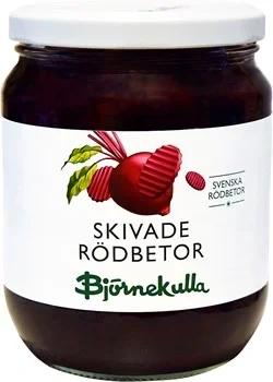 Skivade rödbetor