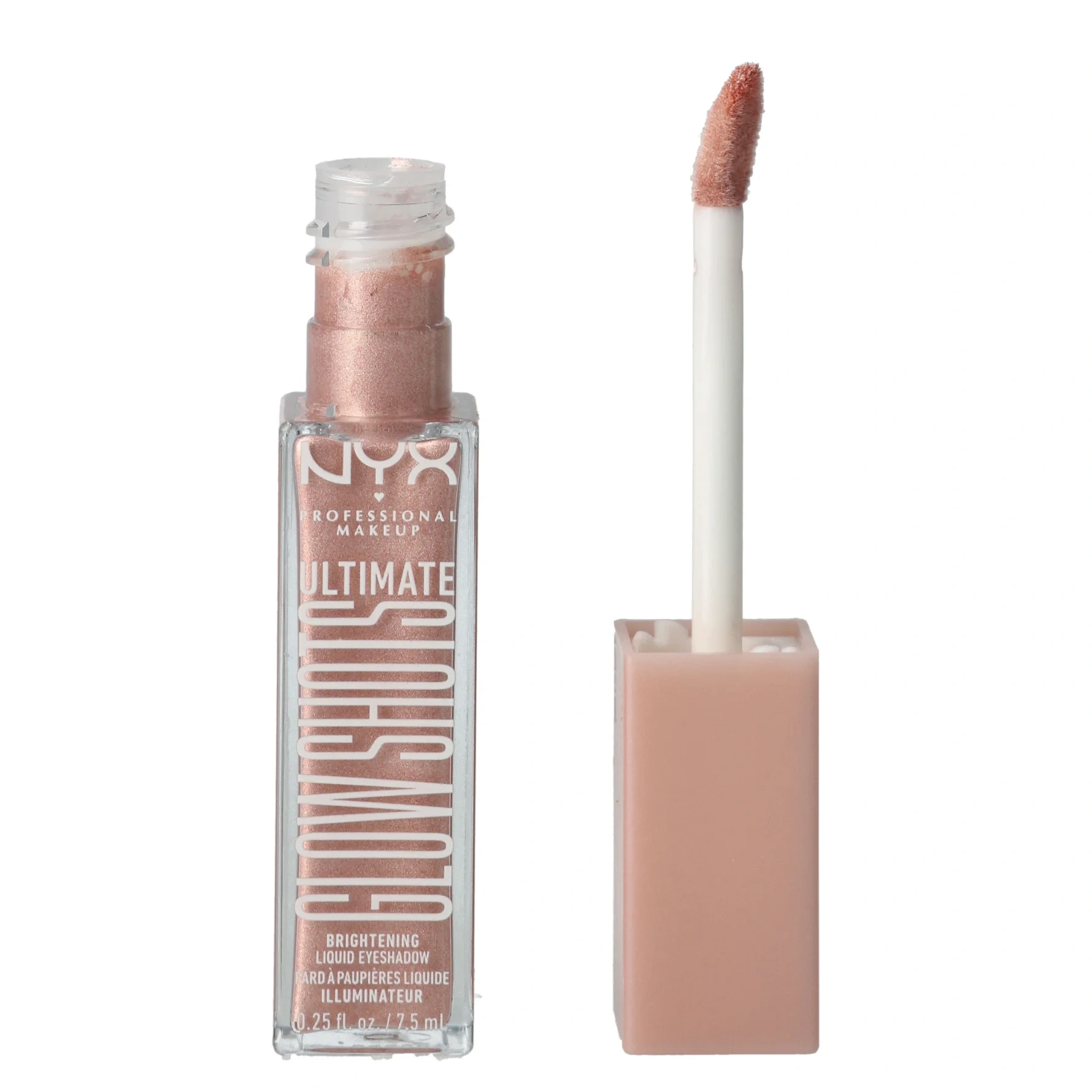 NYX PROFESSIONAL MAKEUP Ultimate Glow Shots Liquid Eyeshadow 04 Grapefruit Glow