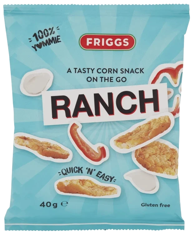 Friggs Mini Maiskake Ranch 40g