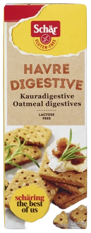Havredigestive glutenfri 150g Schär