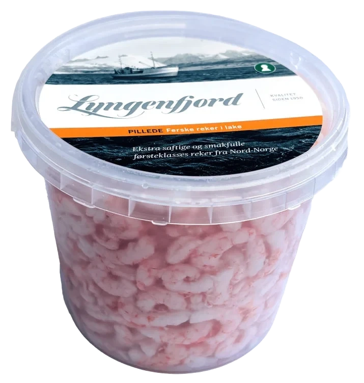 Reker i Lake Maskinpillede 380g Lyngen Reker