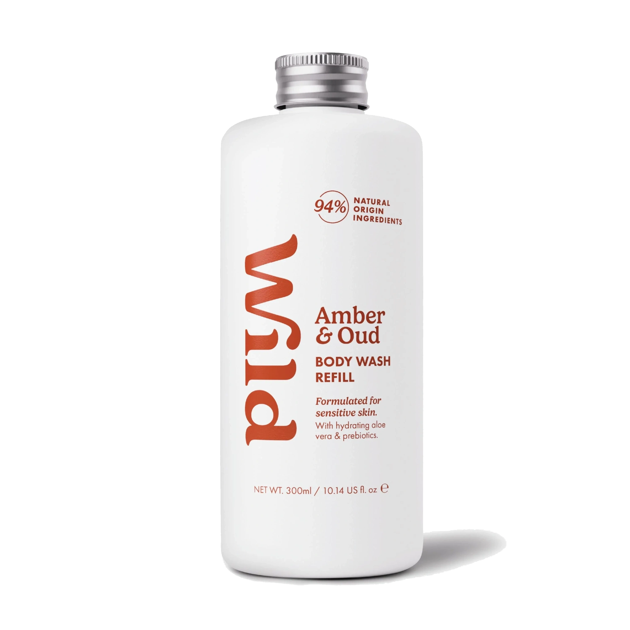 Wild Body Wash Refill Amber Oud, 300 ml