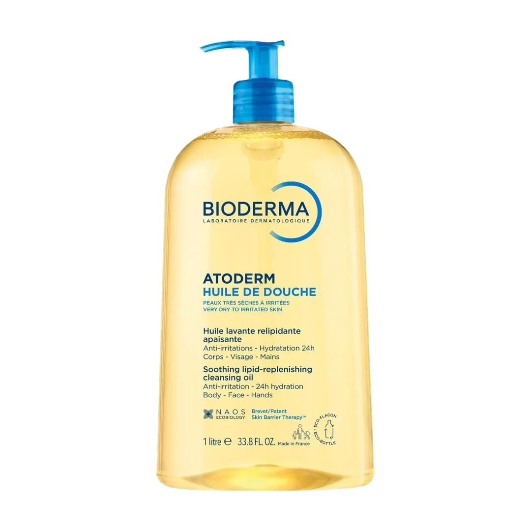 Bioderma Atoderm Huile de Douche Dusjolje, 1000 ml