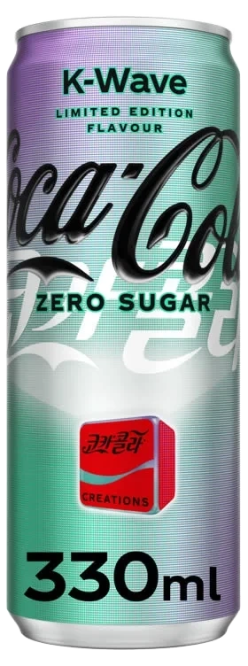 K-Wave Zero 0,33l boks Coke Creation